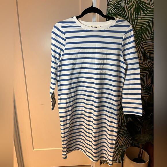 NEW Boden Striped Jersey Shirt Dress size 6L - Picture 10 of 13